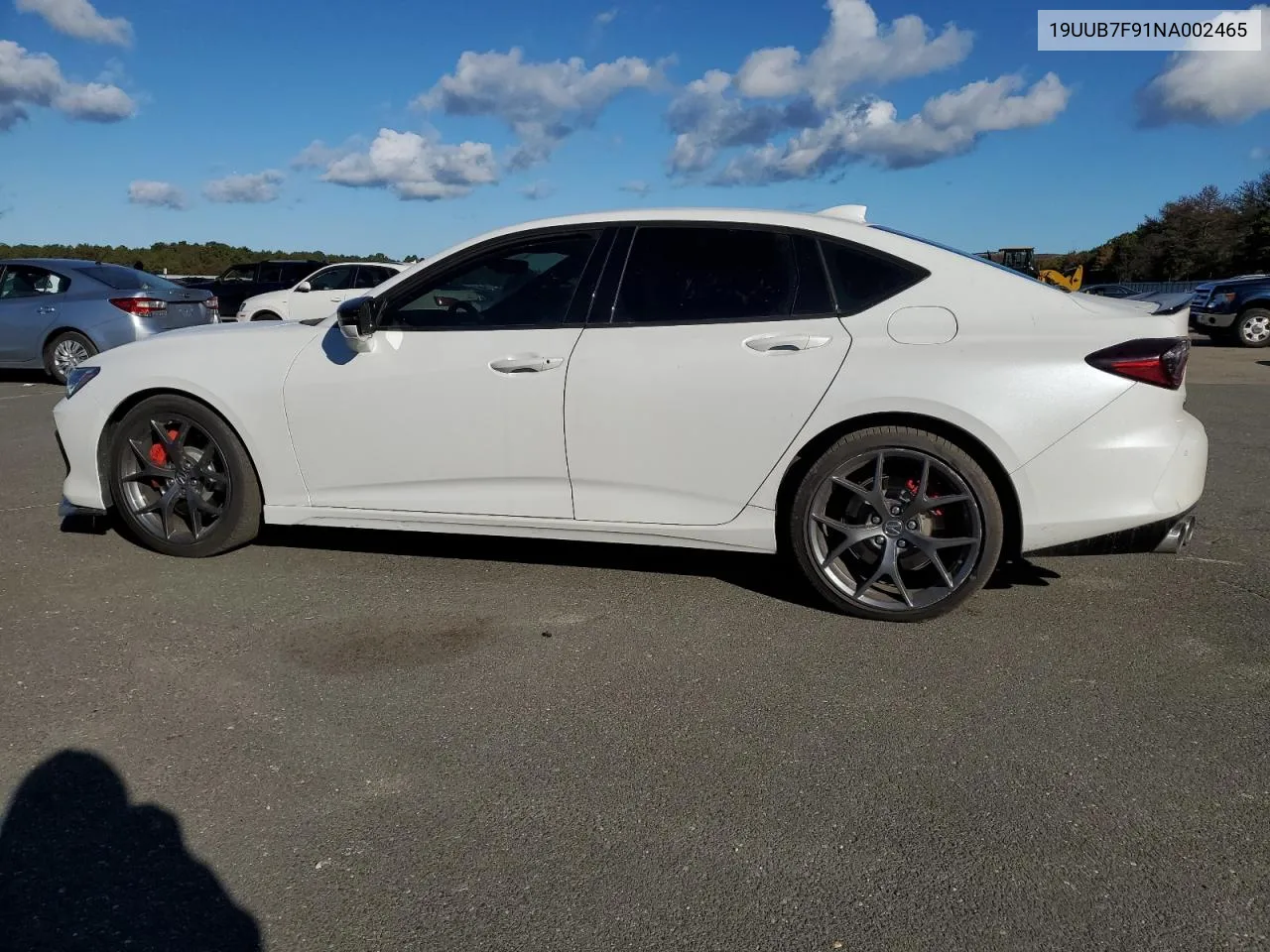 2022 Acura Tlx Type S VIN: 19UUB7F91NA002465 Lot: 68217054