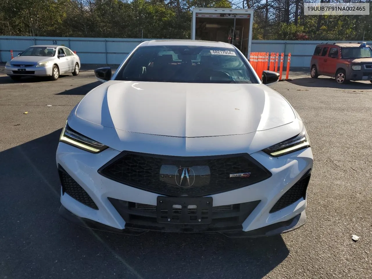 2022 Acura Tlx Type S VIN: 19UUB7F91NA002465 Lot: 68217054