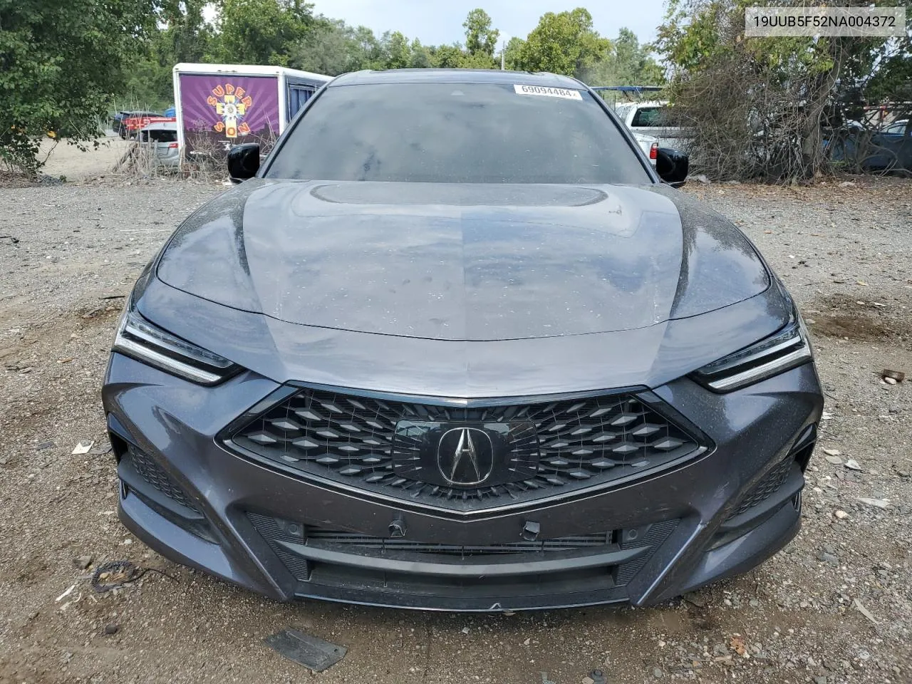 2022 Acura Tlx Tech A VIN: 19UUB5F52NA004372 Lot: 69094484