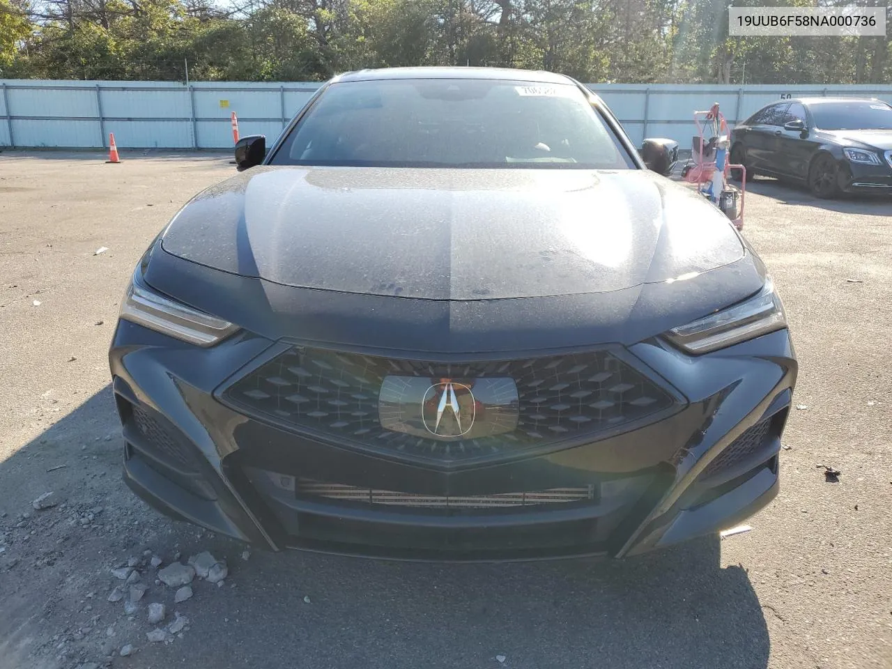 2022 Acura Tlx Tech A VIN: 19UUB6F58NA000736 Lot: 70658274