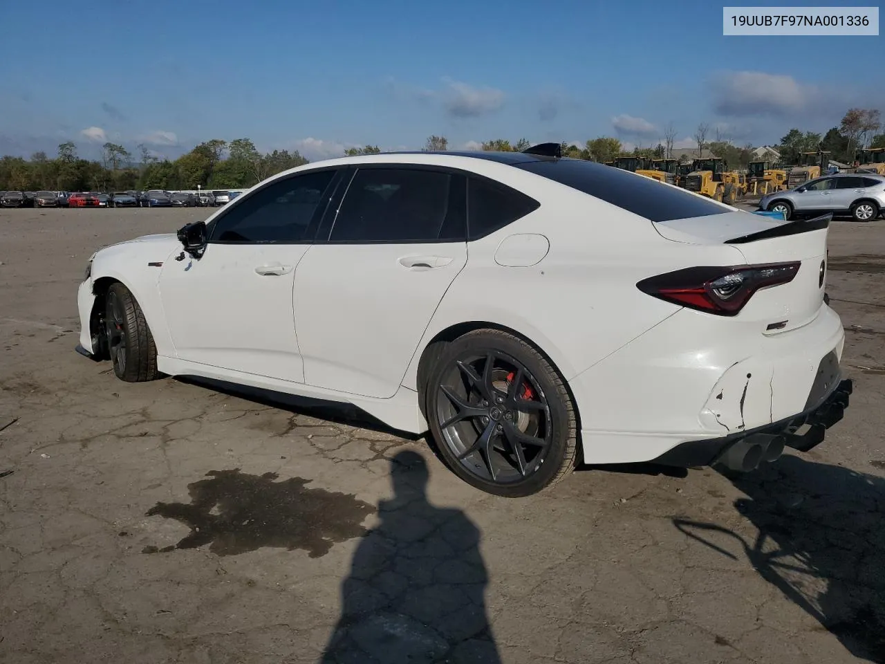 2022 Acura Tlx Type S VIN: 19UUB7F97NA001336 Lot: 74243714