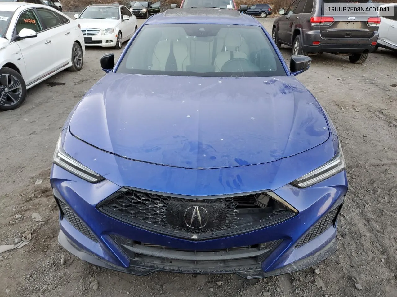 2022 Acura Tlx Type S VIN: 19UUB7F08NA001041 Lot: 75411724