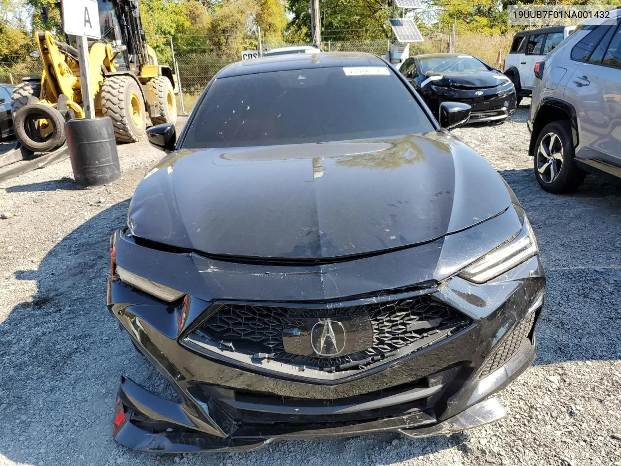 2022 Acura Tlx Type S VIN: 19UUB7F01NA001432 Lot: 75988104