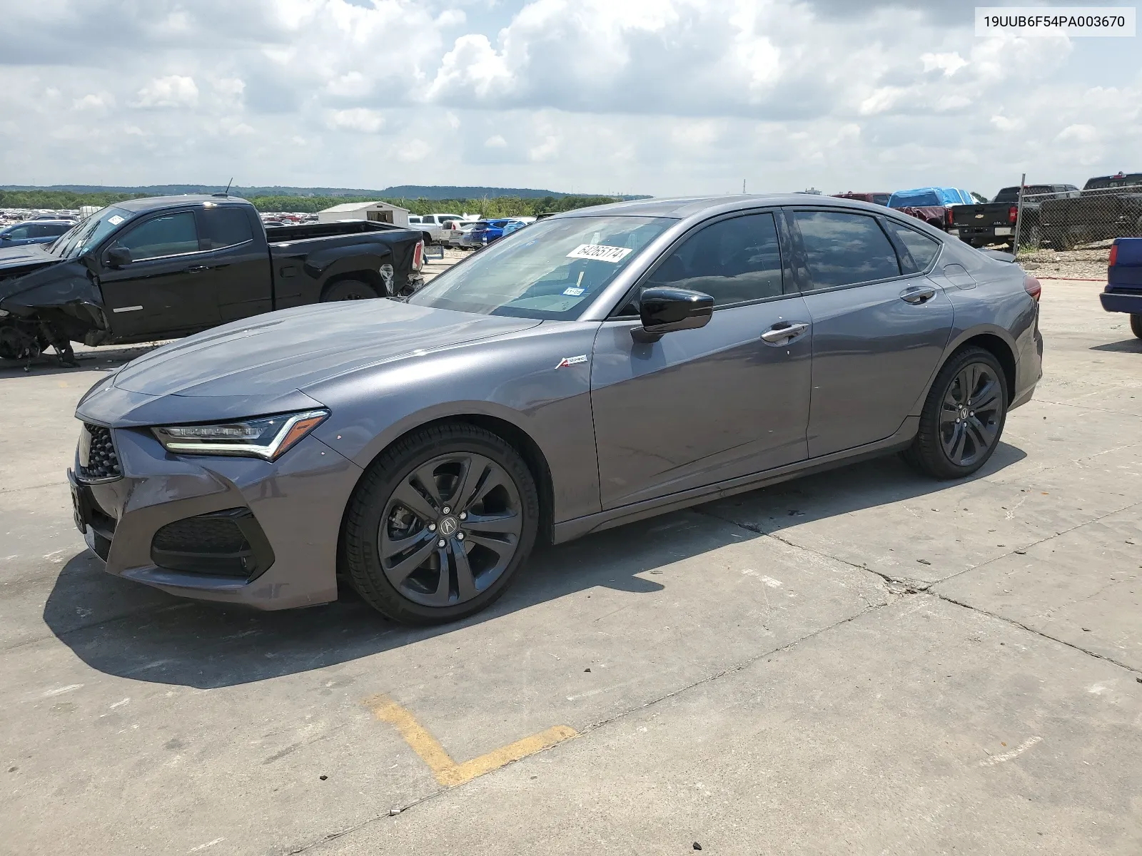 2023 Acura Tlx A-Spec VIN: 19UUB6F54PA003670 Lot: 64265174