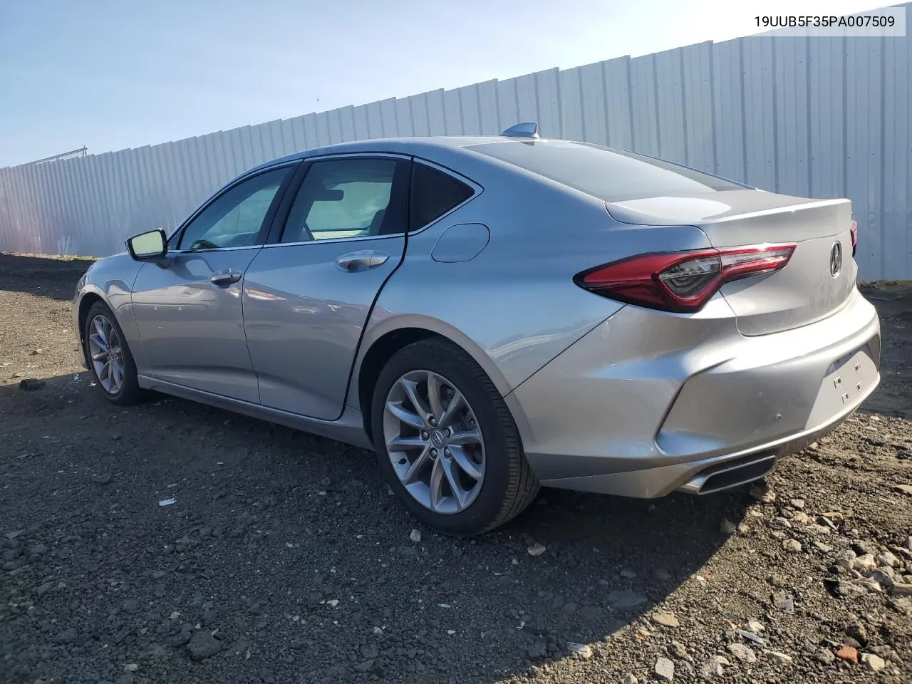 2023 Acura Tlx VIN: 19UUB5F35PA007509 Lot: 67734844