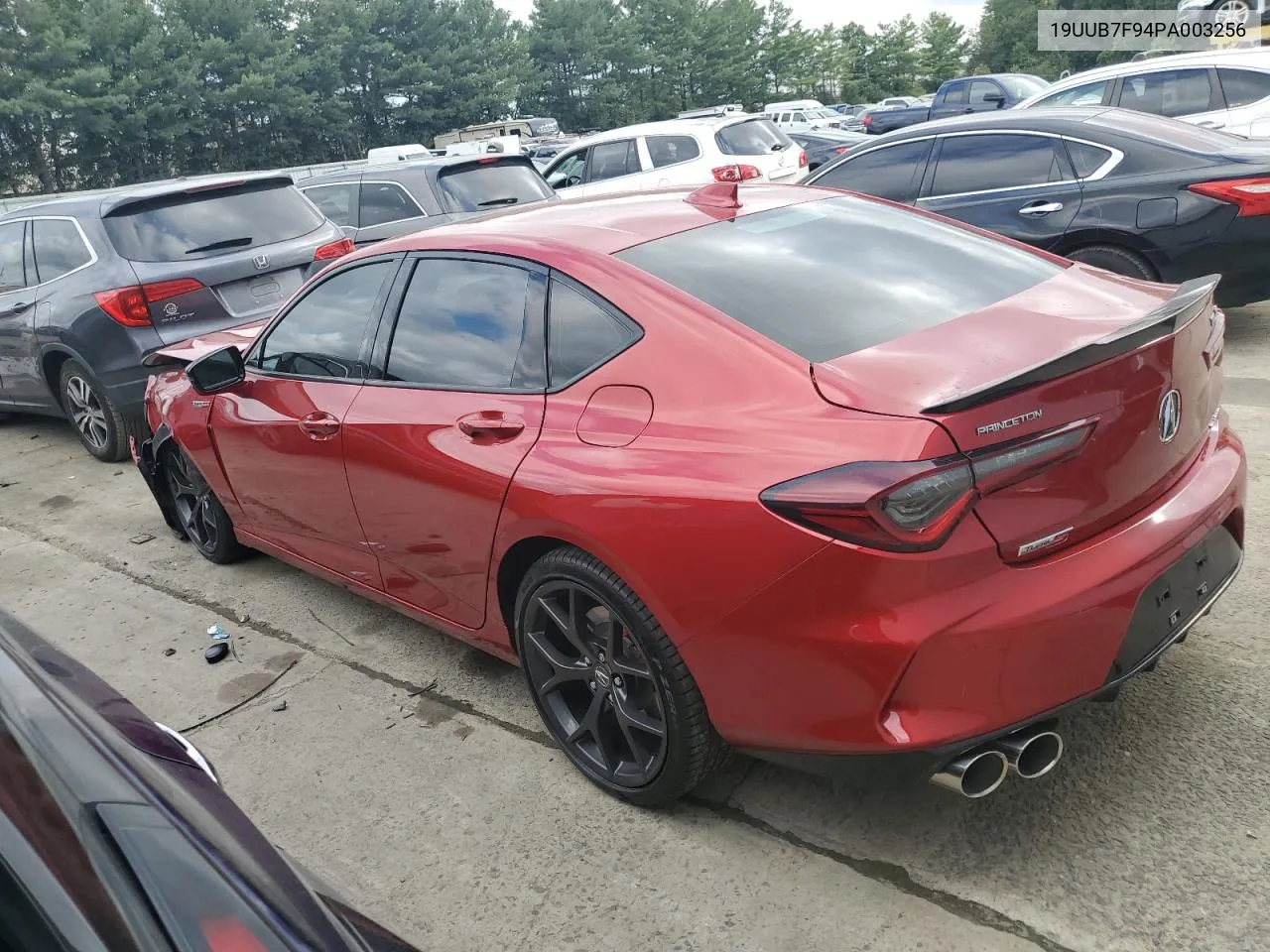 2023 Acura Tlx Type S VIN: 19UUB7F94PA003256 Lot: 69091794