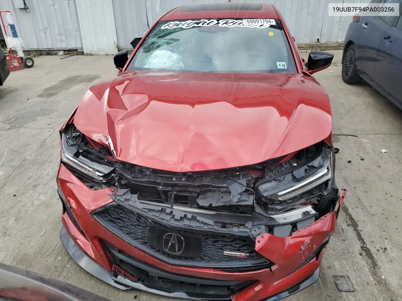 2023 Acura Tlx Type S VIN: 19UUB7F94PA003256 Lot: 69091794