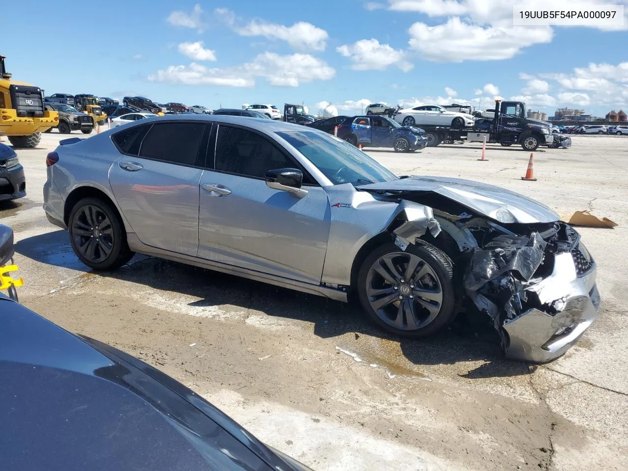 2023 Acura Tlx Tech A VIN: 19UUB5F54PA000097 Lot: 70799554