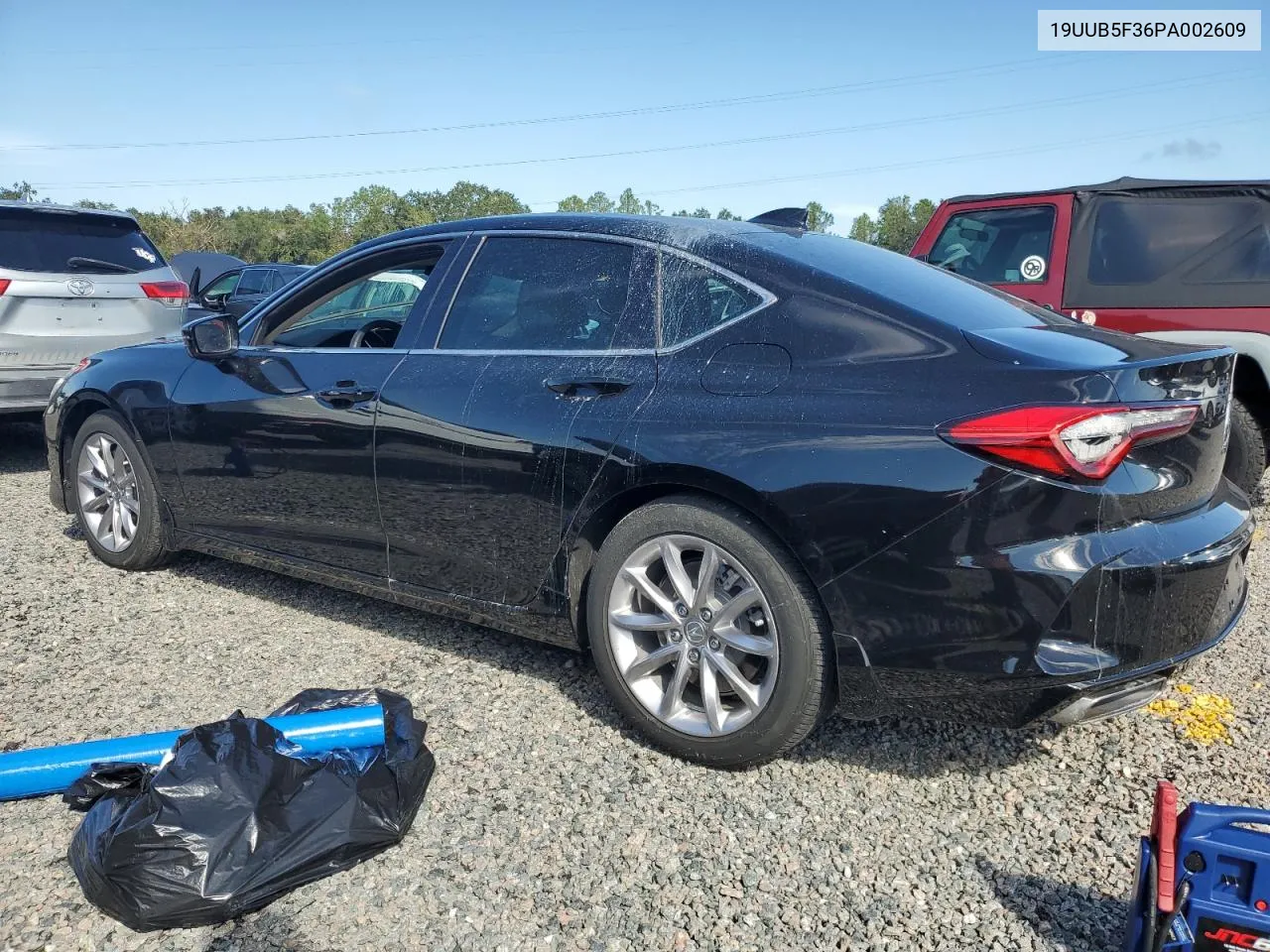 2023 Acura Tlx VIN: 19UUB5F36PA002609 Lot: 73852104