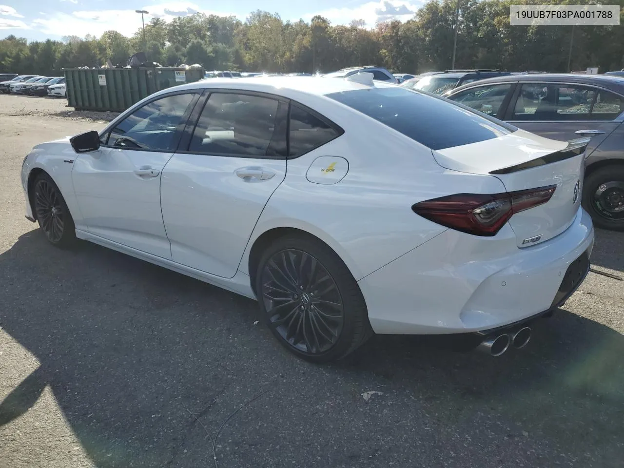 2023 Acura Tlx Type S Pmc Edition VIN: 19UUB7F03PA001788 Lot: 74806994