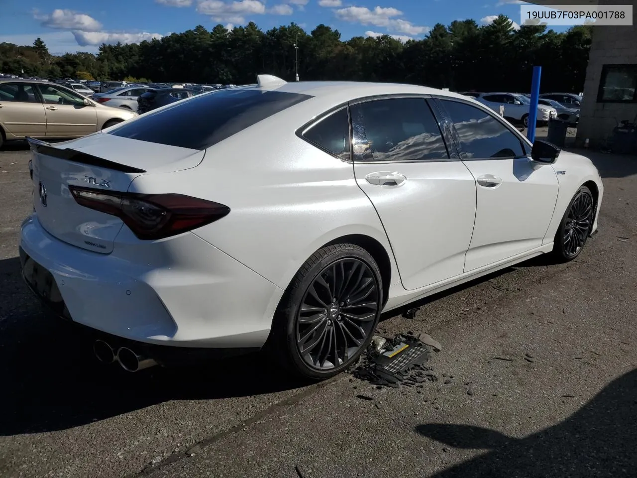 2023 Acura Tlx Type S Pmc Edition VIN: 19UUB7F03PA001788 Lot: 74806994