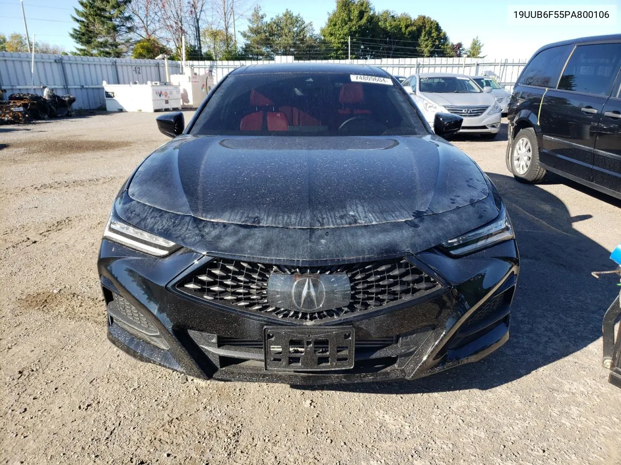 2023 Acura Tlx A-Spec VIN: 19UUB6F55PA800106 Lot: 74809604