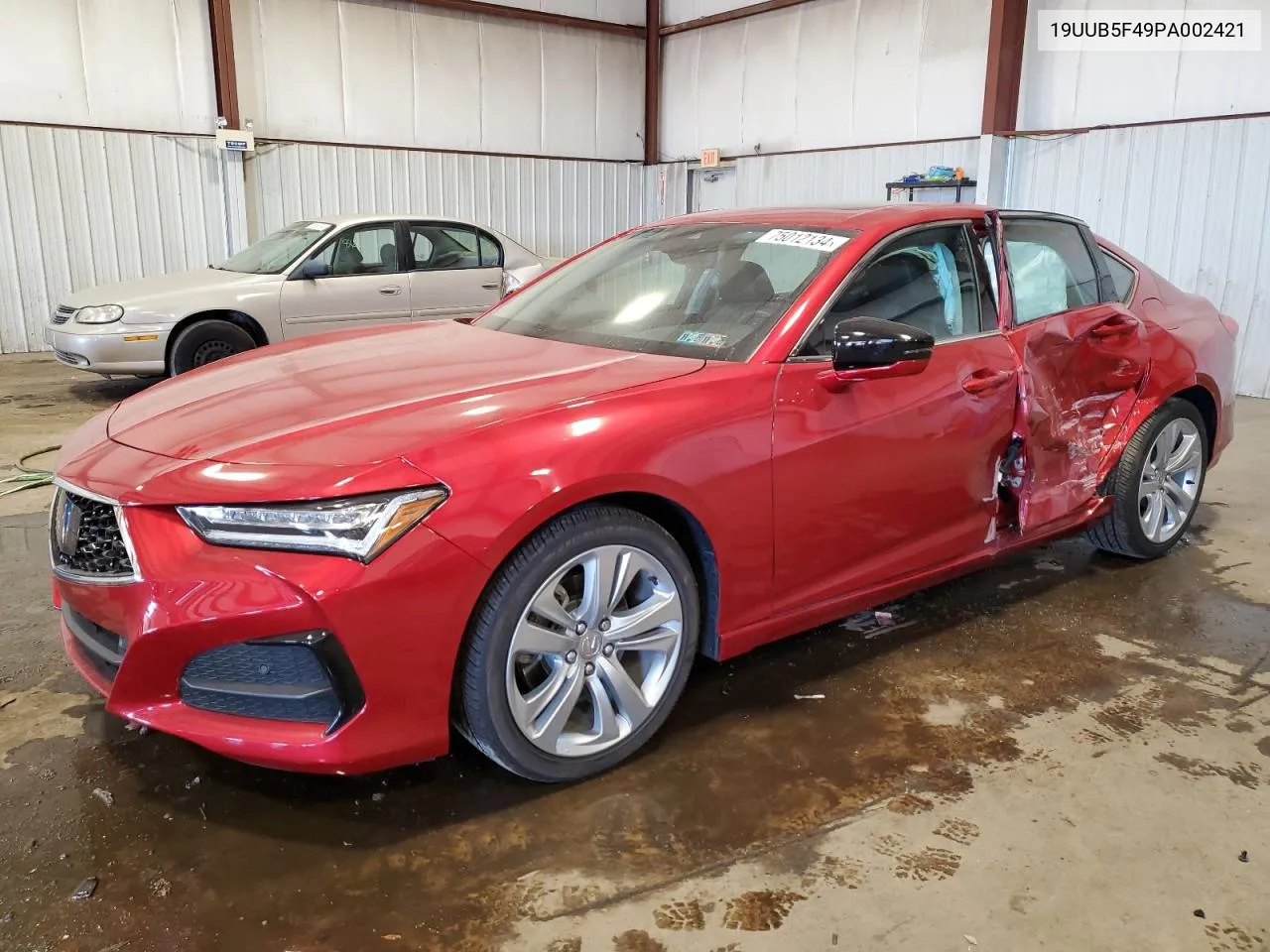 2023 Acura Tlx Technology VIN: 19UUB5F49PA002421 Lot: 75012134