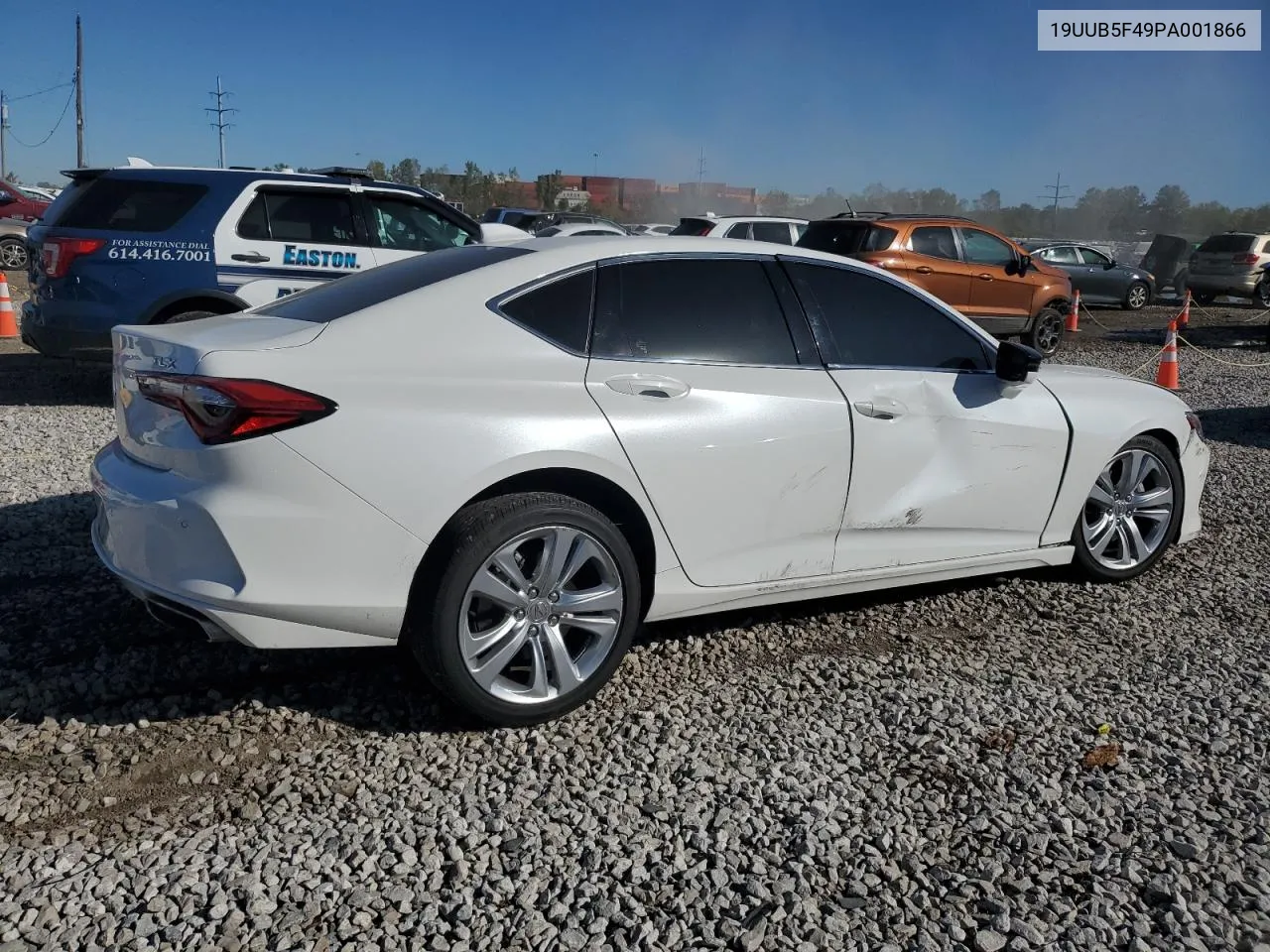 2023 Acura Tlx Technology VIN: 19UUB5F49PA001866 Lot: 75392944