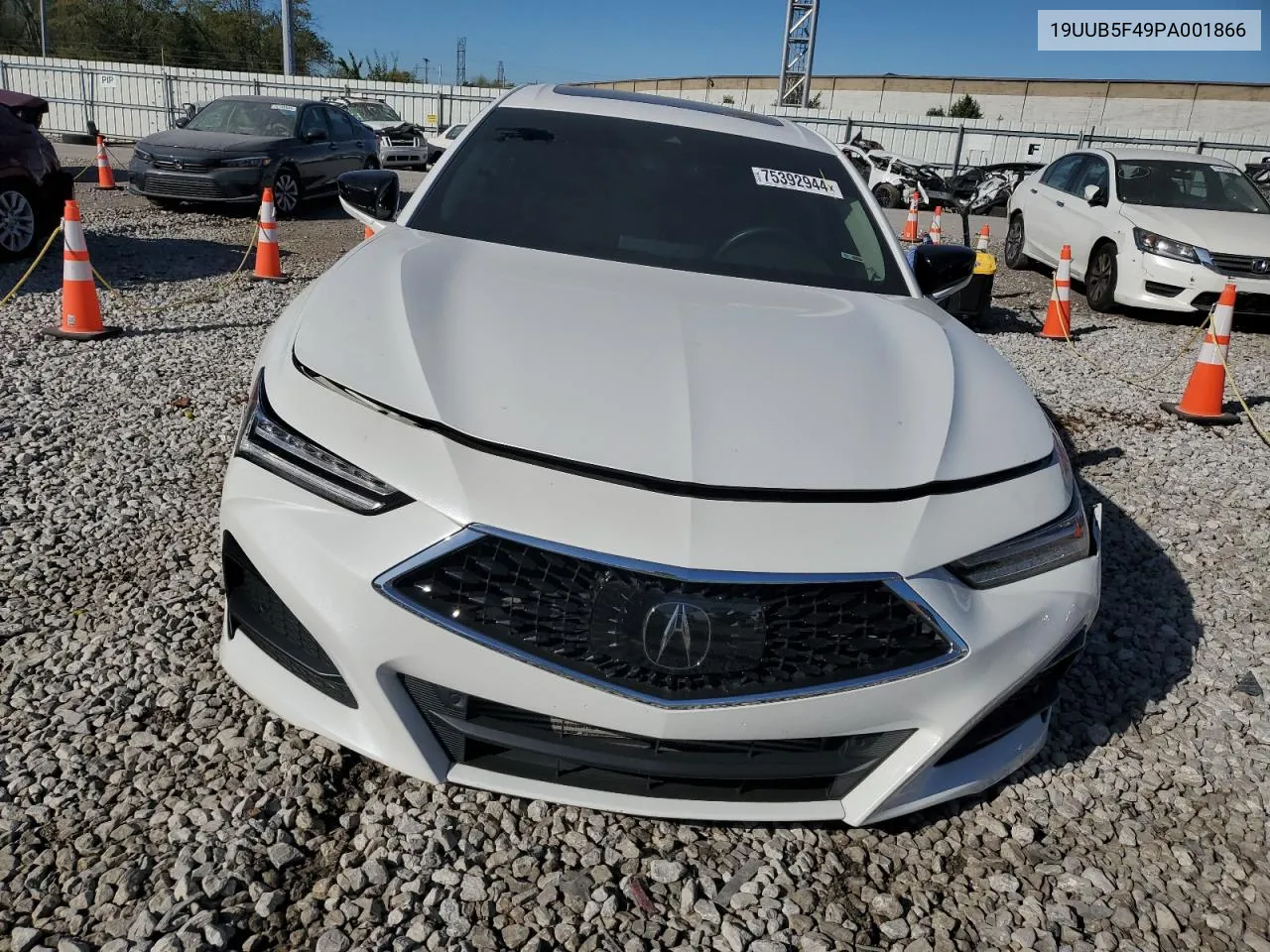 2023 Acura Tlx Technology VIN: 19UUB5F49PA001866 Lot: 75392944