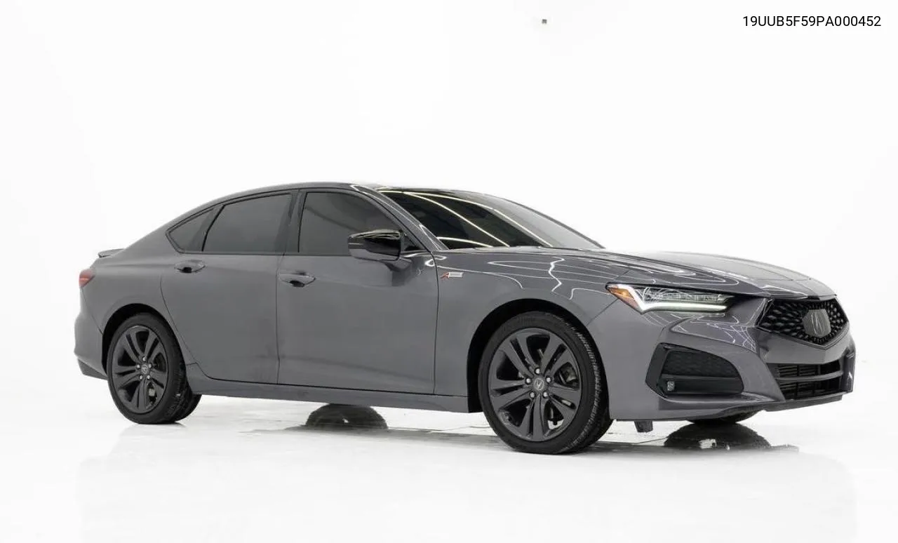 2023 Acura Tlx Tech A VIN: 19UUB5F59PA000452 Lot: 76097294