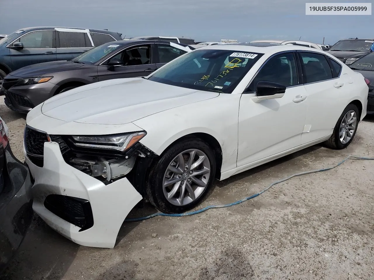 2023 Acura Tlx VIN: 19UUB5F35PA005999 Lot: 76173814