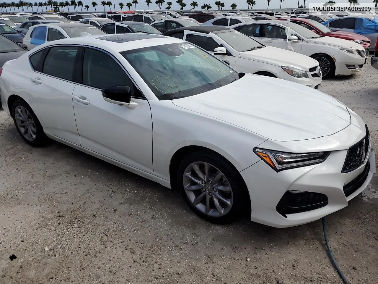 2023 Acura Tlx VIN: 19UUB5F35PA005999 Lot: 76173814