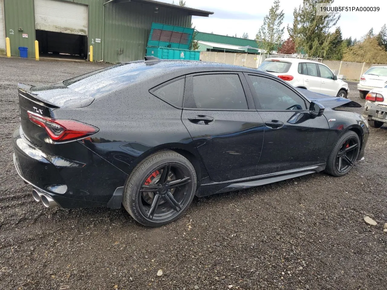 2023 Acura Tlx Tech A VIN: 19UUB5F51PA000039 Lot: 78181184