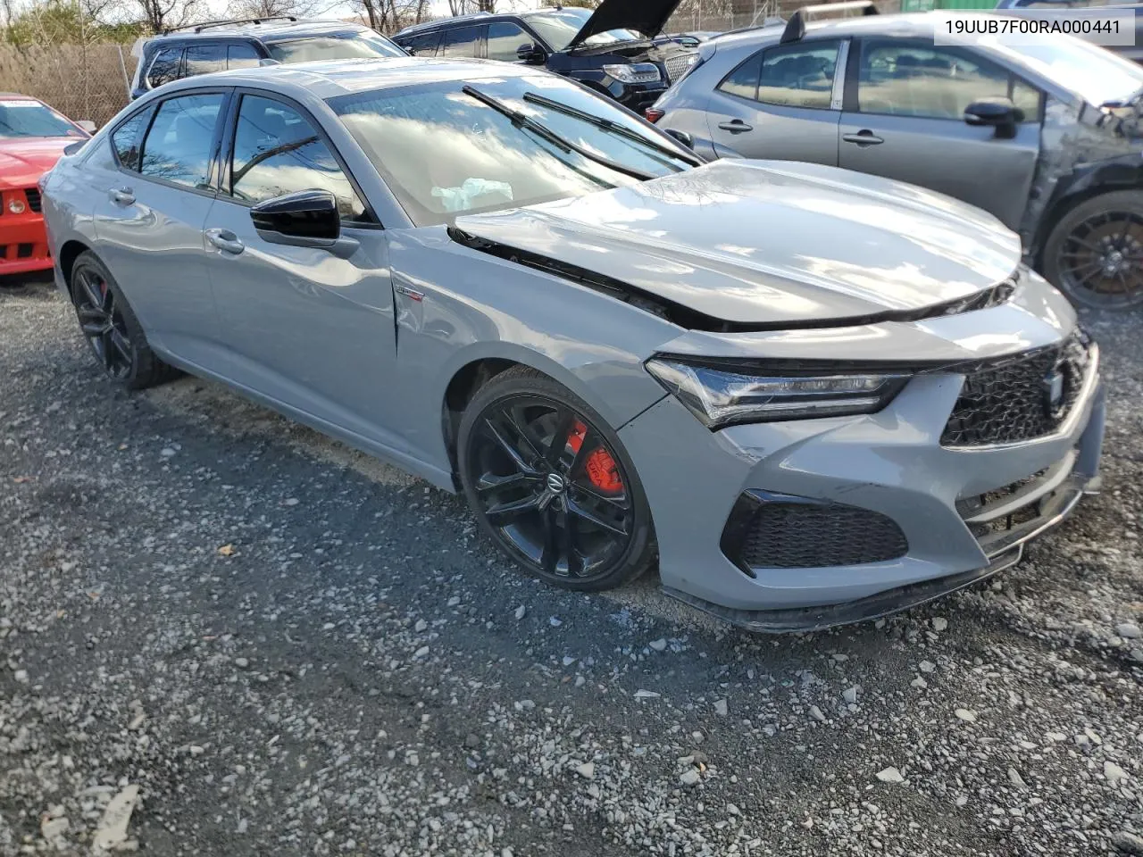 19UUB7F00RA000441 2024 Acura Tlx Type S Pmc Edition