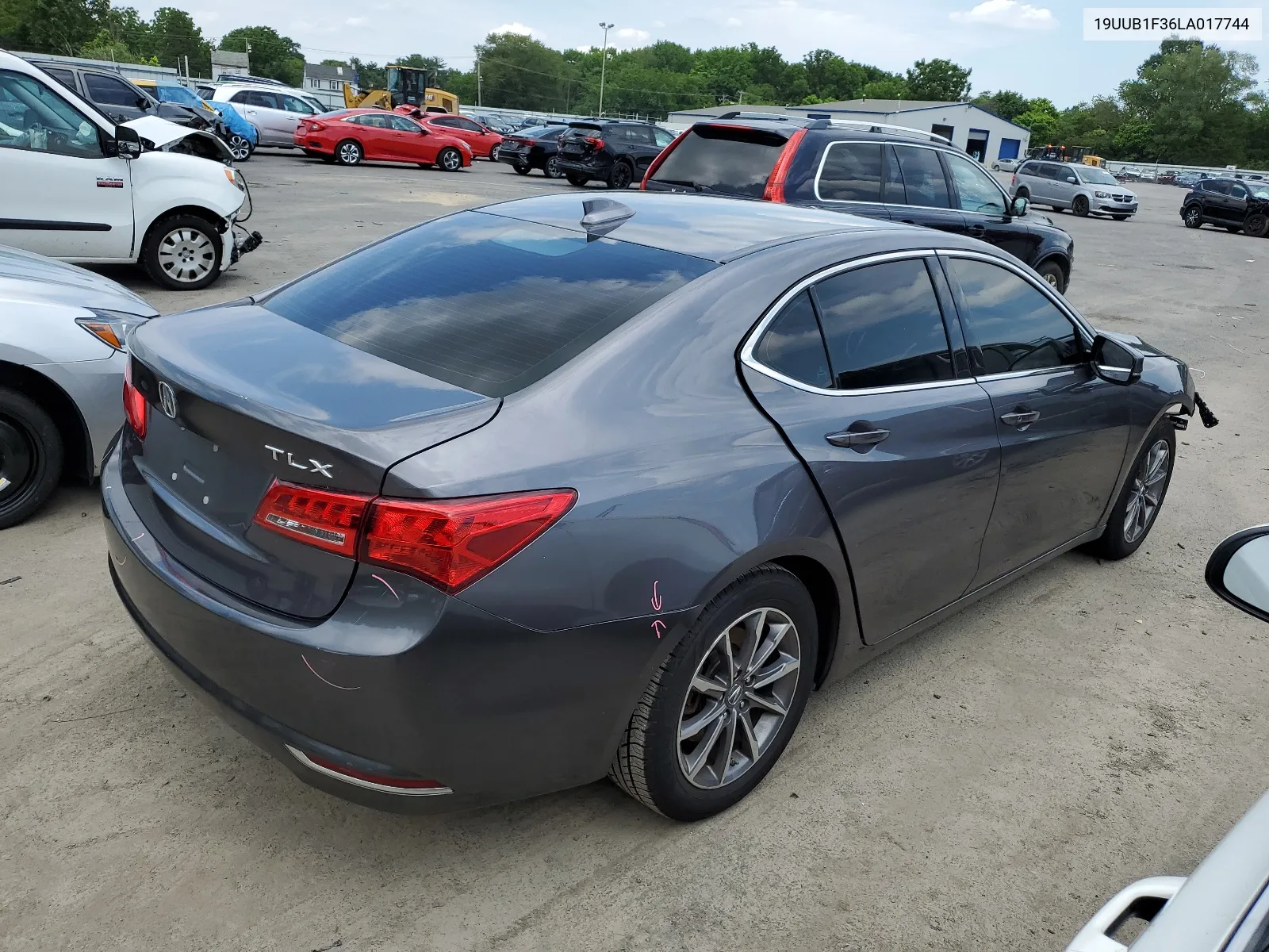 2025 Acura Tlx VIN: 19UUB1F36LA017744 Lot: 63607164