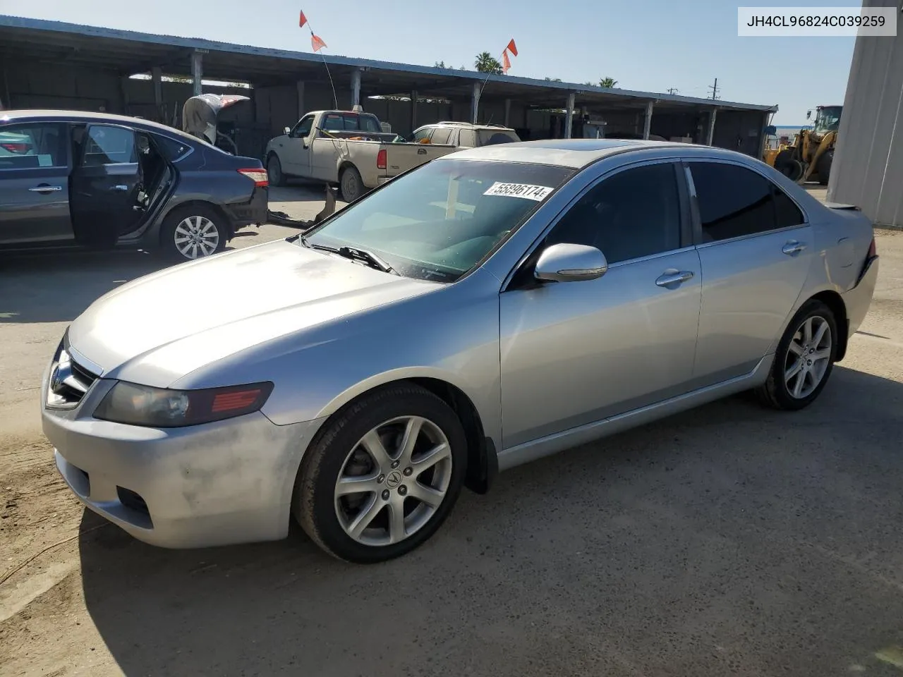 2004 Acura Tsx VIN: JH4CL96824C039259 Lot: 55896174