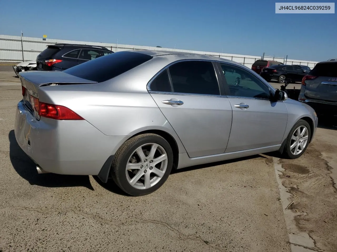 2004 Acura Tsx VIN: JH4CL96824C039259 Lot: 55896174