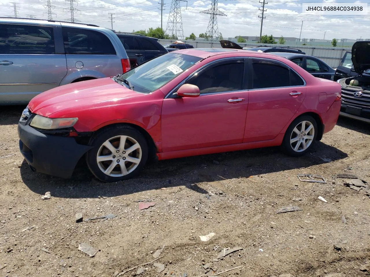 JH4CL96884C034938 2004 Acura Tsx