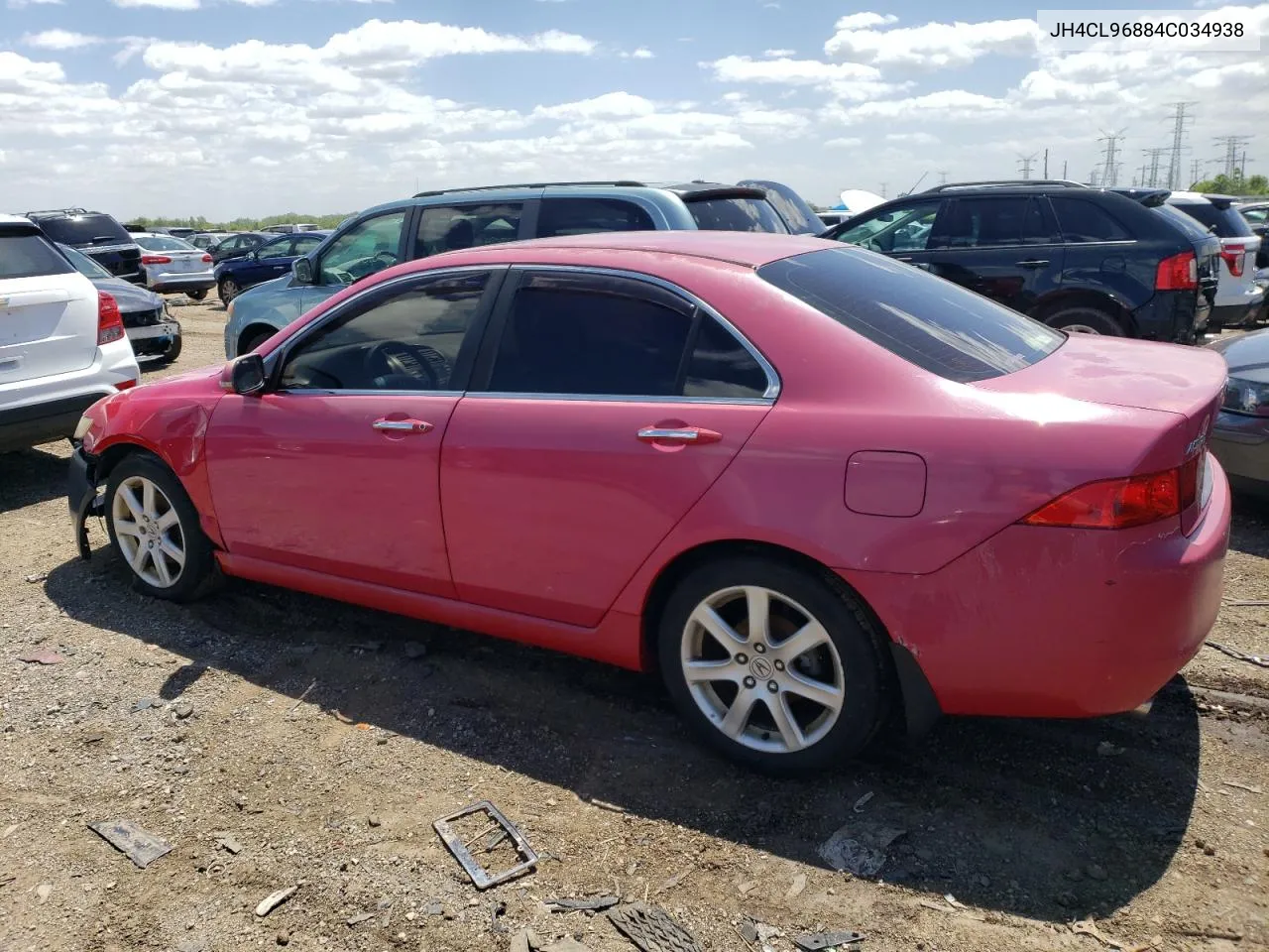 2004 Acura Tsx VIN: JH4CL96884C034938 Lot: 57653174