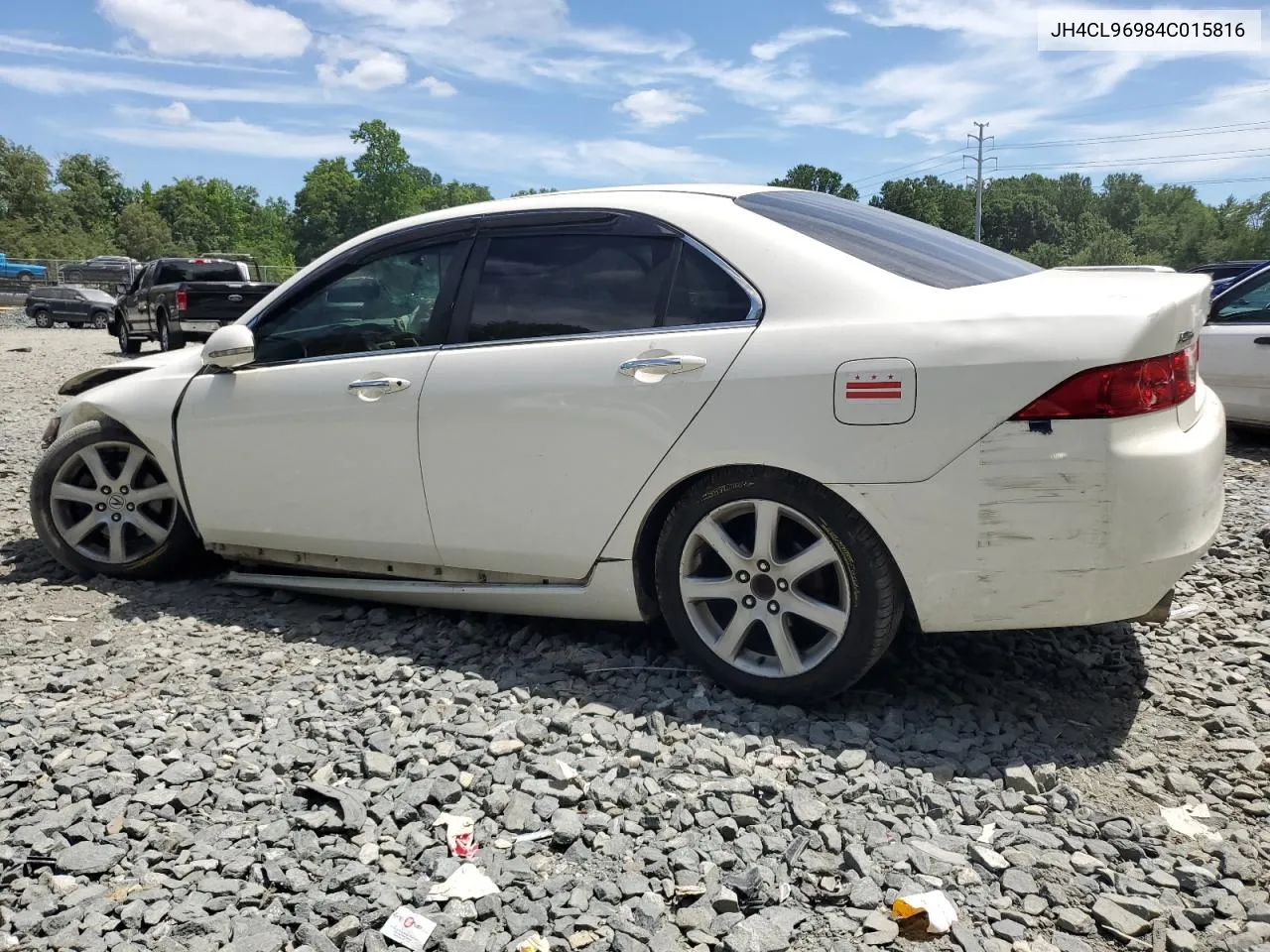 2004 Acura Tsx VIN: JH4CL96984C015816 Lot: 59942744