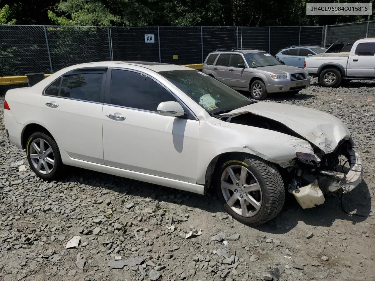 2004 Acura Tsx VIN: JH4CL96984C015816 Lot: 59942744