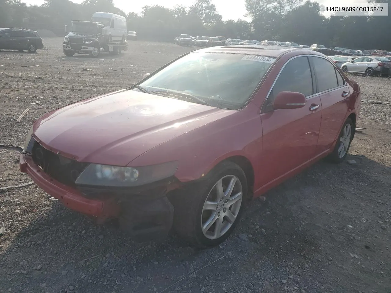 2004 Acura Tsx VIN: JH4CL96894C015847 Lot: 66563054