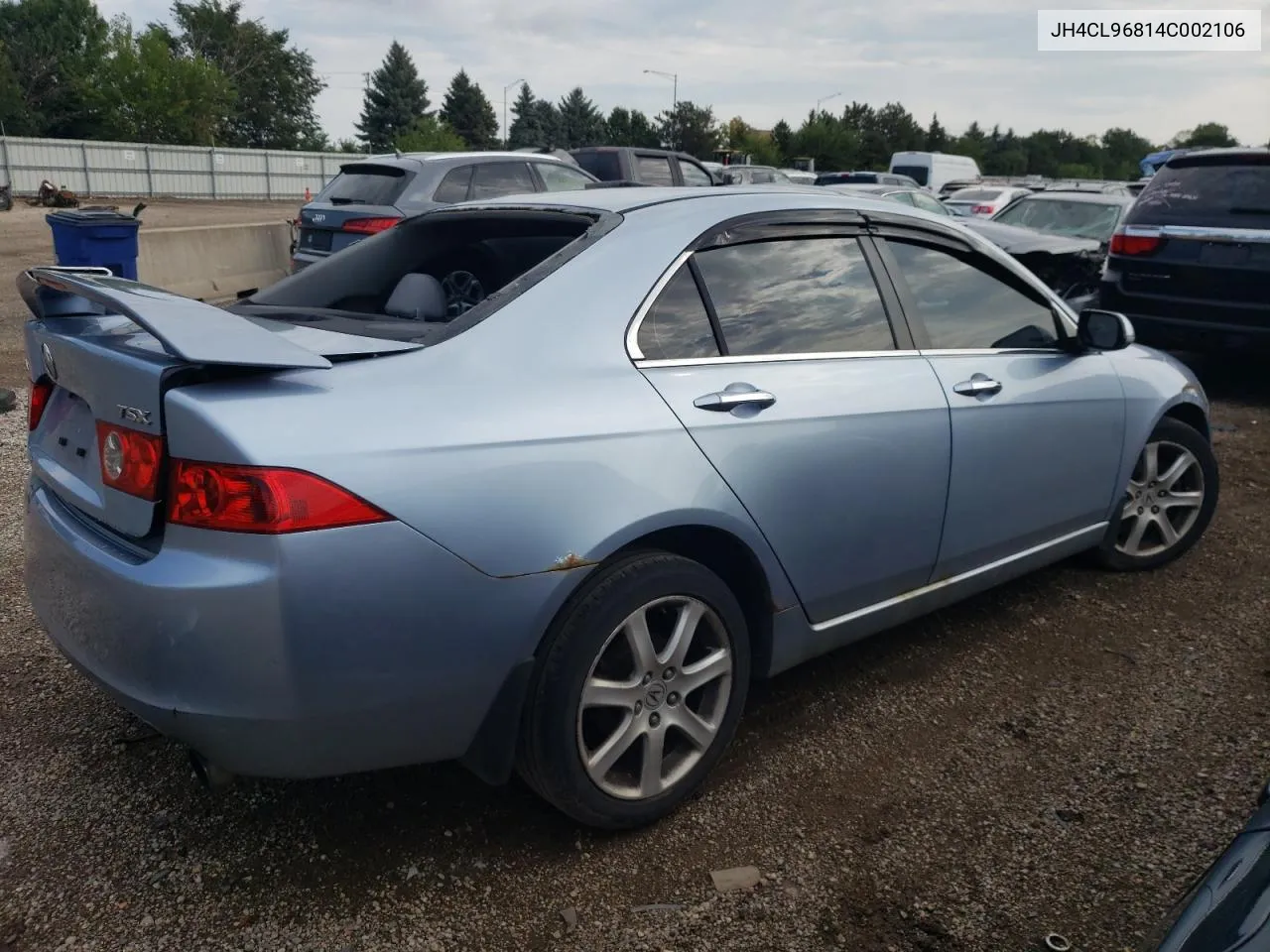 JH4CL96814C002106 2004 Acura Tsx