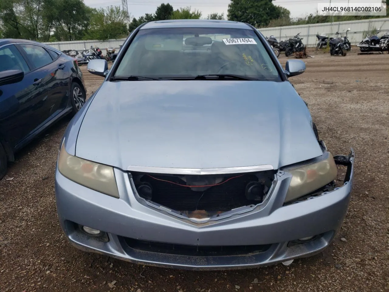 JH4CL96814C002106 2004 Acura Tsx