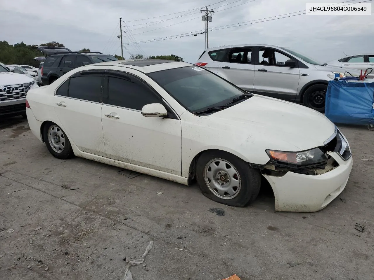 2004 Acura Tsx VIN: JH4CL96804C006549 Lot: 71283774