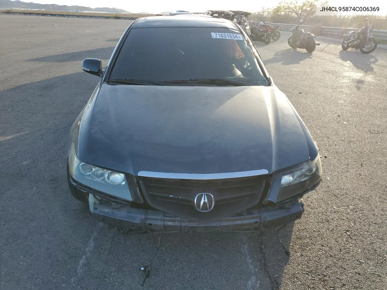 2004 Acura Tsx VIN: JH4CL95874C006369 Lot: 71631634