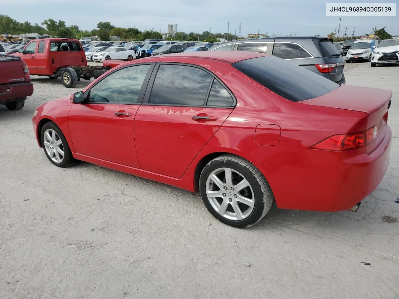 2004 Acura Tsx VIN: JH4CL96894C005139 Lot: 71977044