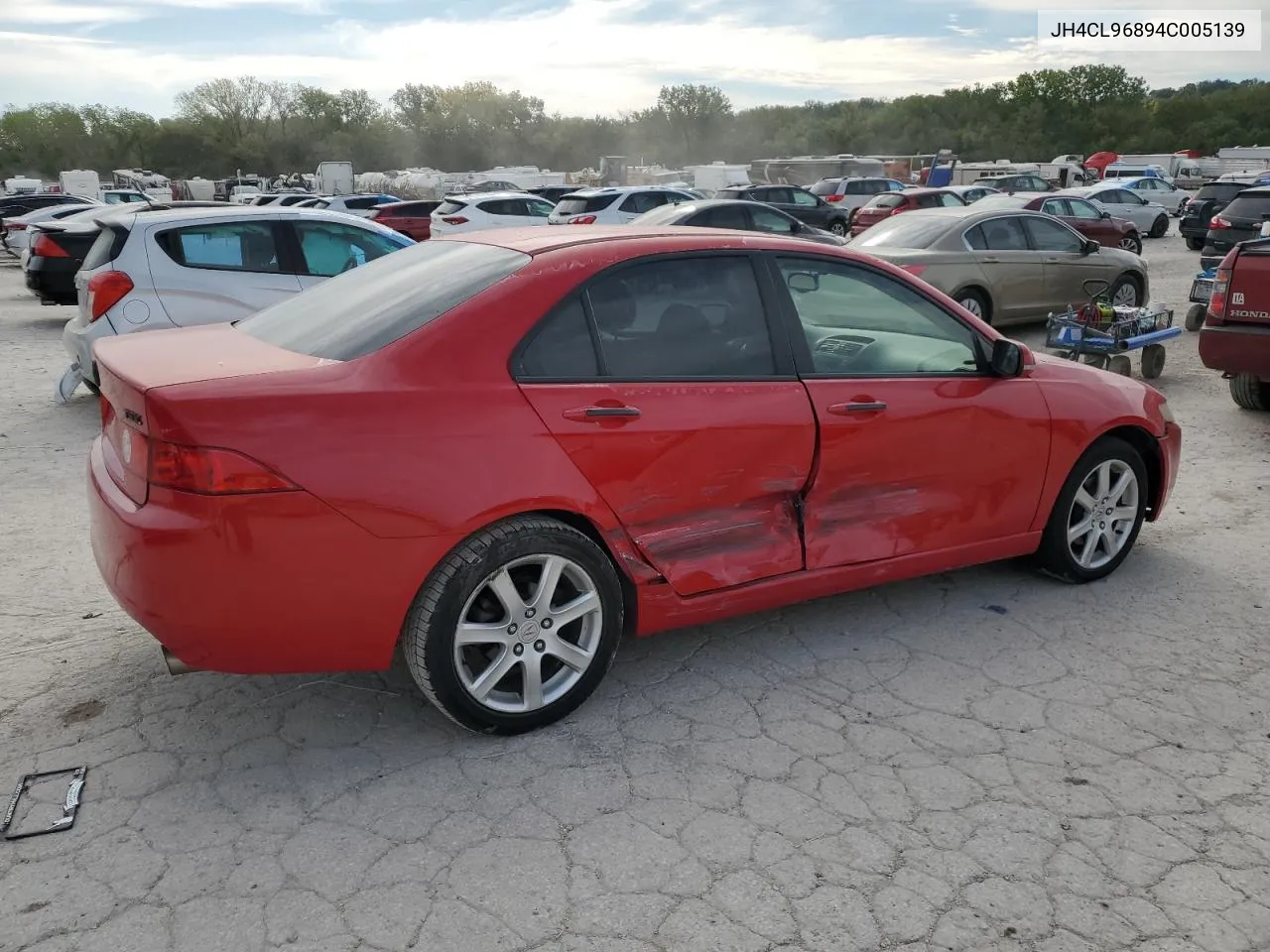 2004 Acura Tsx VIN: JH4CL96894C005139 Lot: 71977044