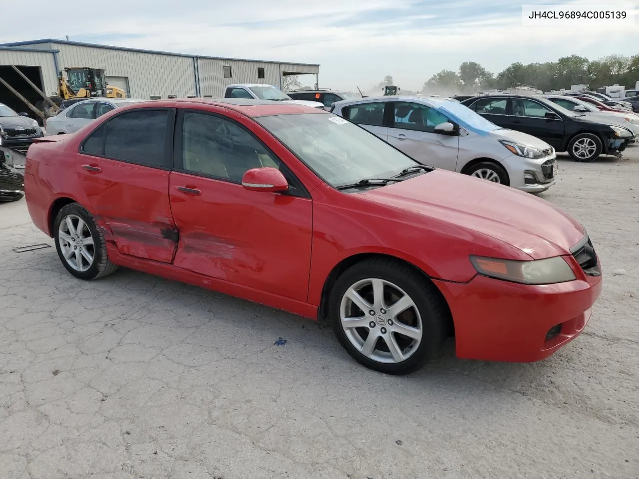 2004 Acura Tsx VIN: JH4CL96894C005139 Lot: 71977044