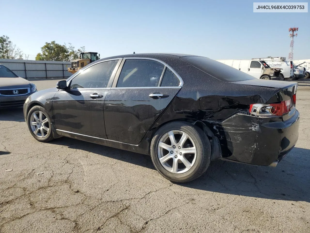 2004 Acura Tsx VIN: JH4CL968X4C039753 Lot: 72409584