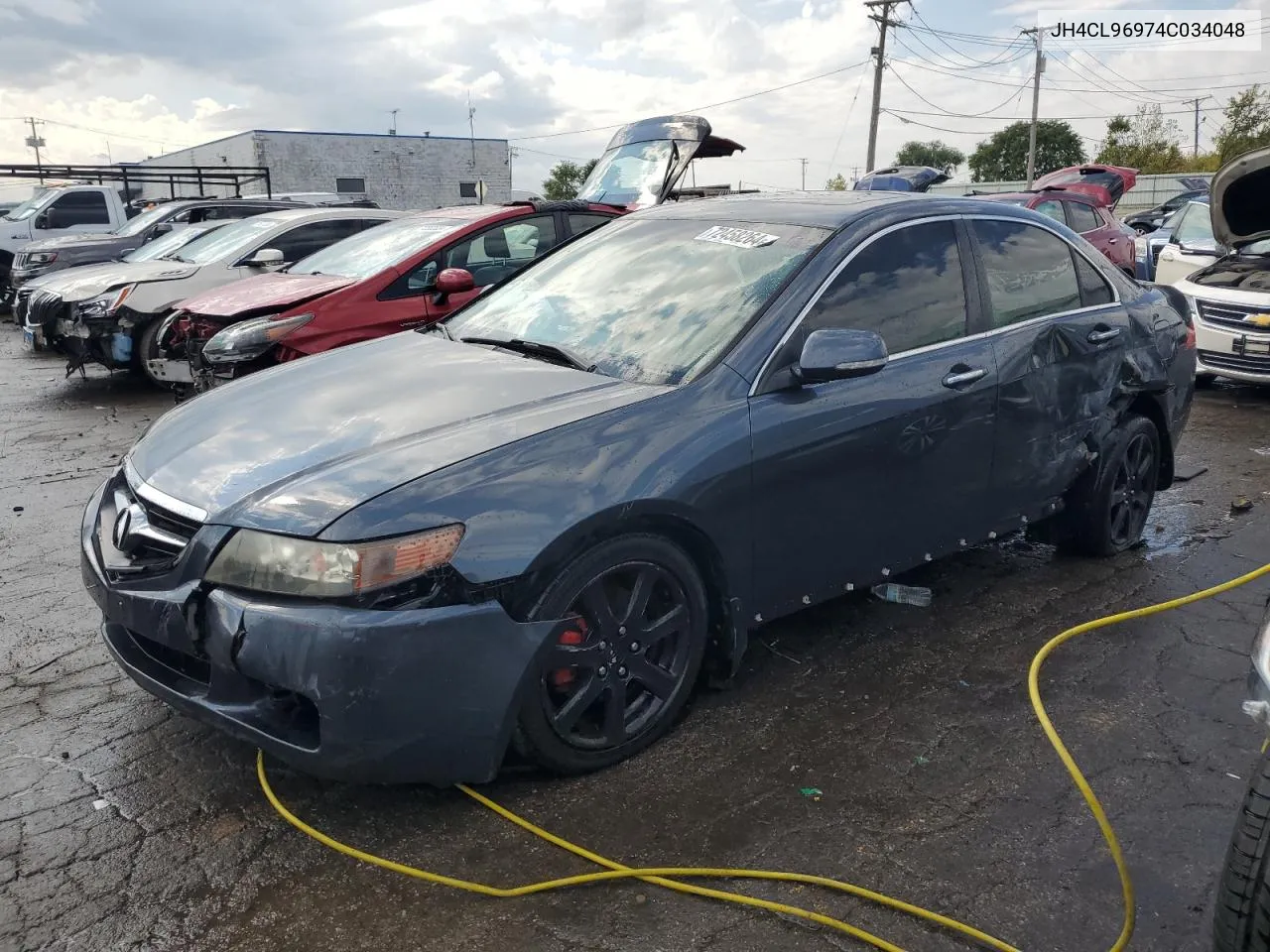 2004 Acura Tsx VIN: JH4CL96974C034048 Lot: 72458264