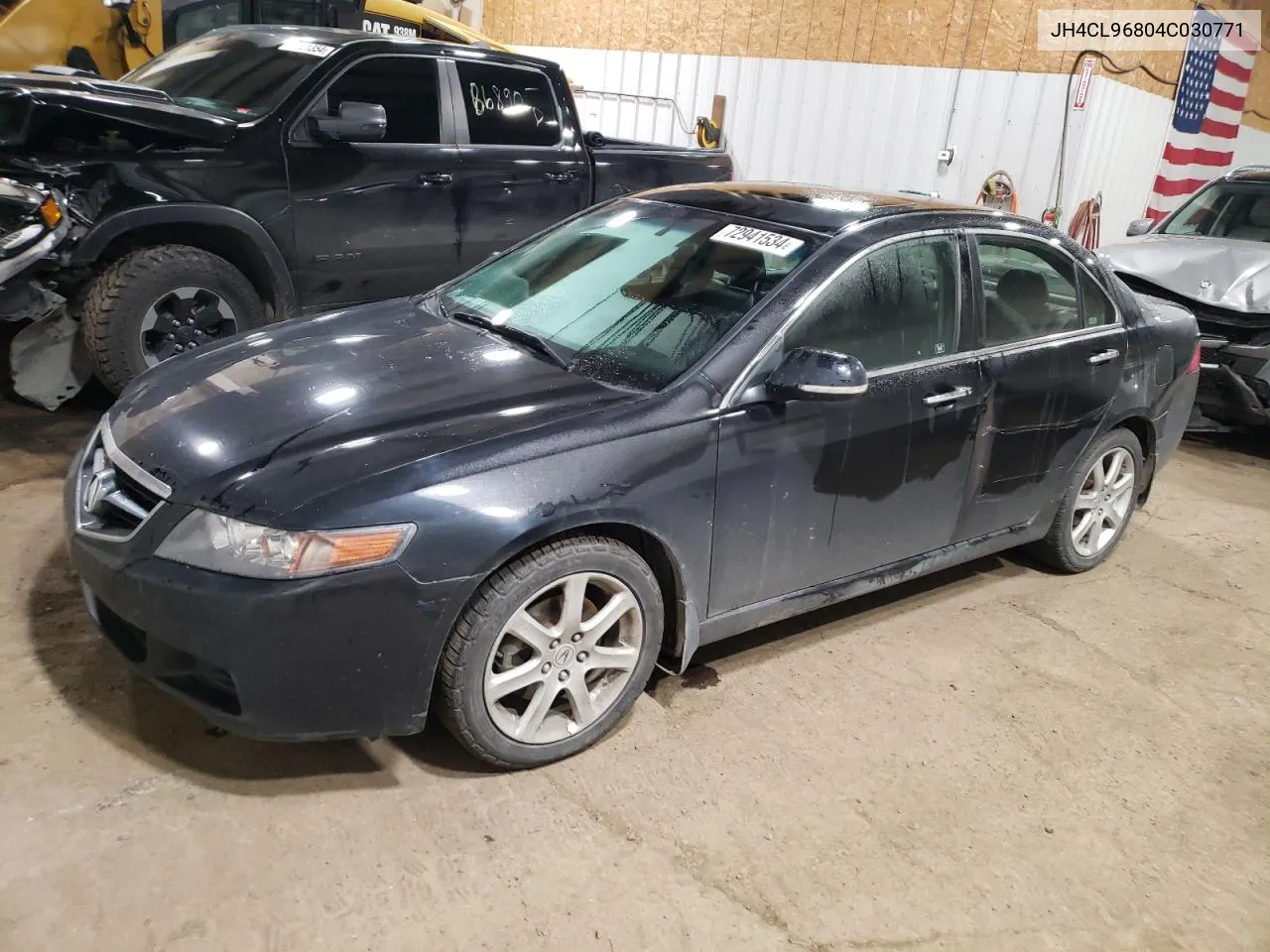 2004 Acura Tsx VIN: JH4CL96804C030771 Lot: 72941534