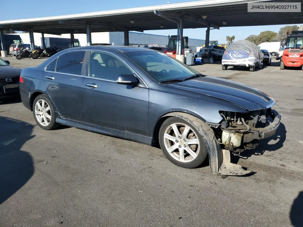 2004 Acura Tsx VIN: JH4CL96954C027115 Lot: 73011374