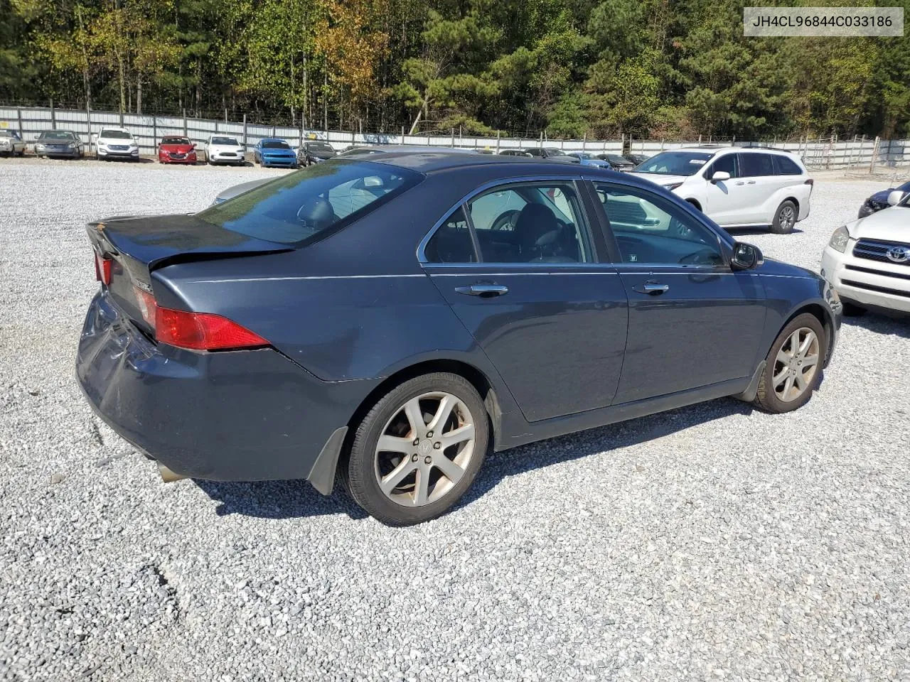 2004 Acura Tsx VIN: JH4CL96844C033186 Lot: 75827264