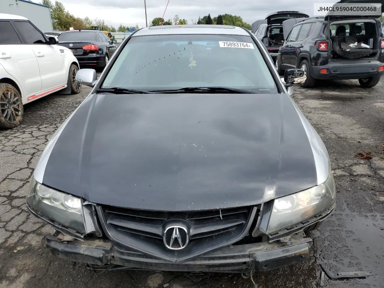 2004 Acura Tsx VIN: JH4CL95904C000468 Lot: 75893764