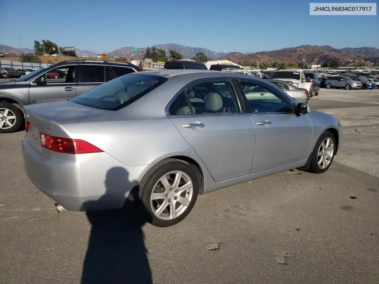 2004 Acura Tsx VIN: JH4CL96834C017917 Lot: 77043044