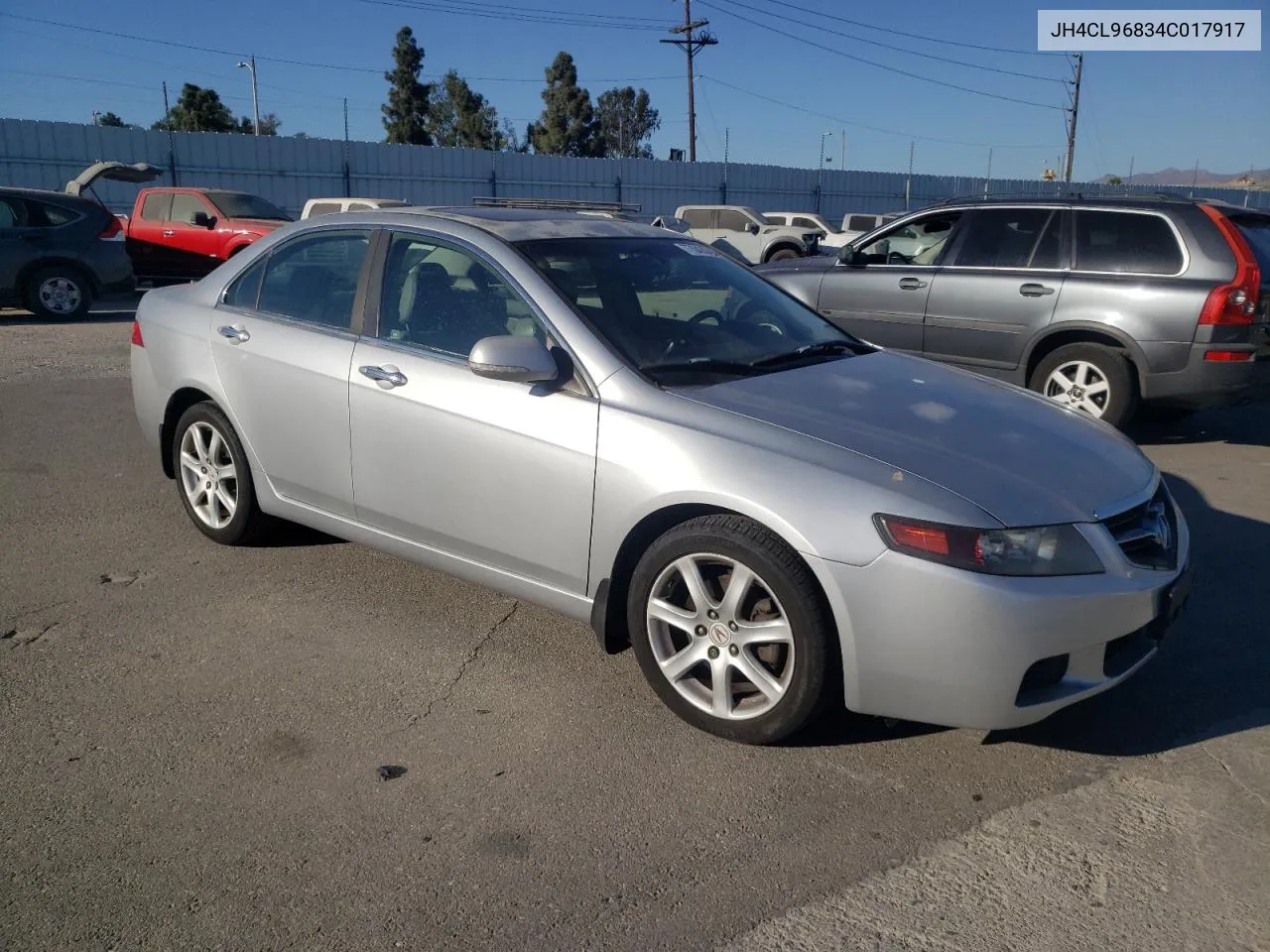 2004 Acura Tsx VIN: JH4CL96834C017917 Lot: 77043044