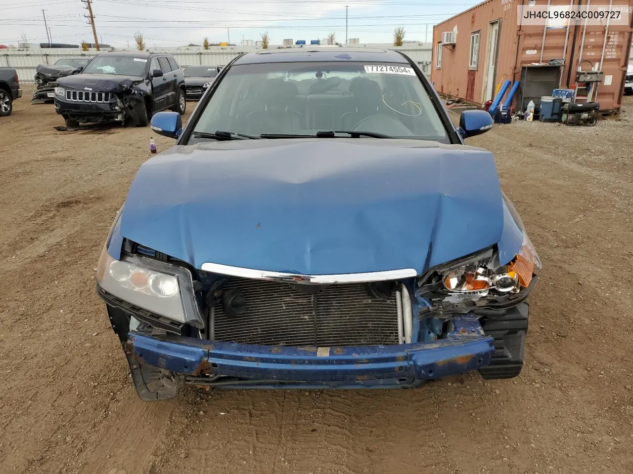 2004 Acura Tsx VIN: JH4CL96824C009727 Lot: 77274554