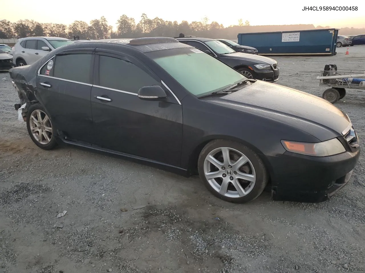 2004 Acura Tsx VIN: JH4CL95894C000458 Lot: 78007254