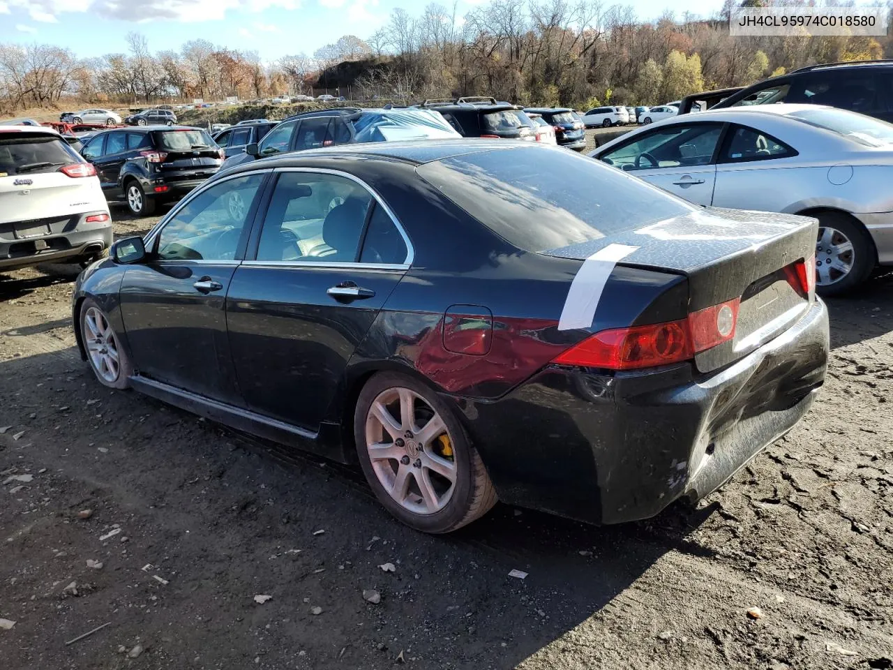 2004 Acura Tsx VIN: JH4CL95974C018580 Lot: 78646424